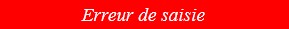 Gérez les styles du message d'erreur Gérez les styles du message d'erreur