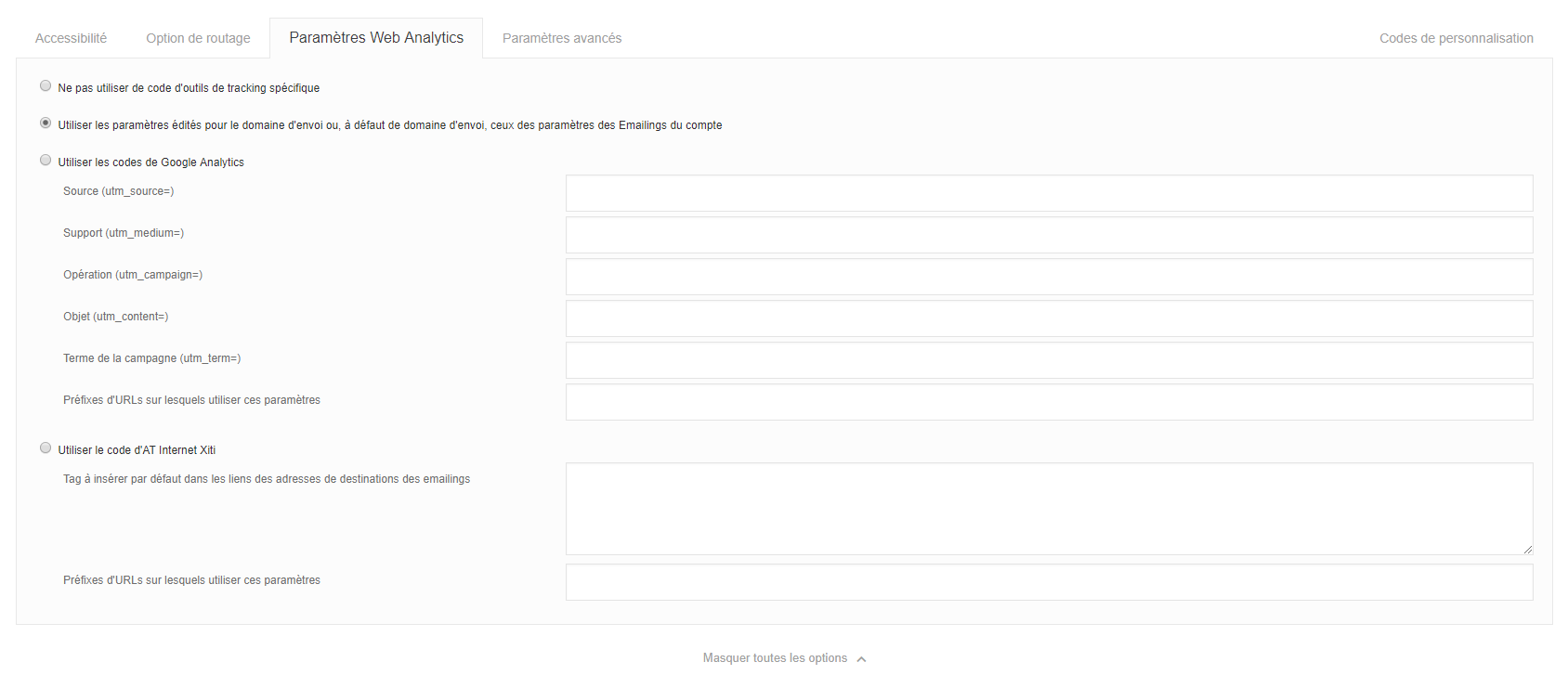 option-emailing
