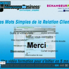 Mot simple de la relation n°3 : merci