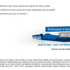Emailing de prospection et d'invitation à un événement