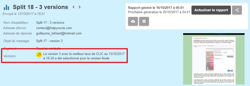 split-report