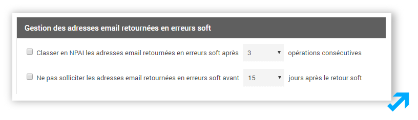 Gestion des erreurs soft dans l'application Message Business